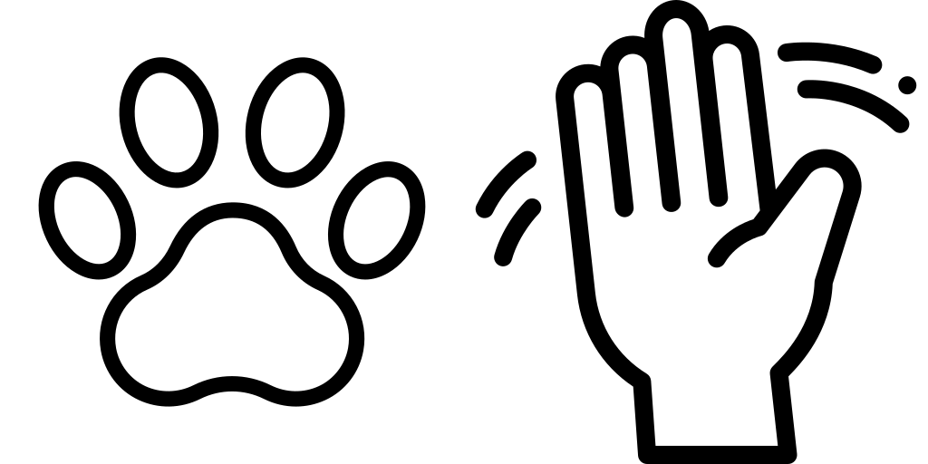 Pfotenfreundin - Hundesalon - Symbol für Hundehaartrimmer
